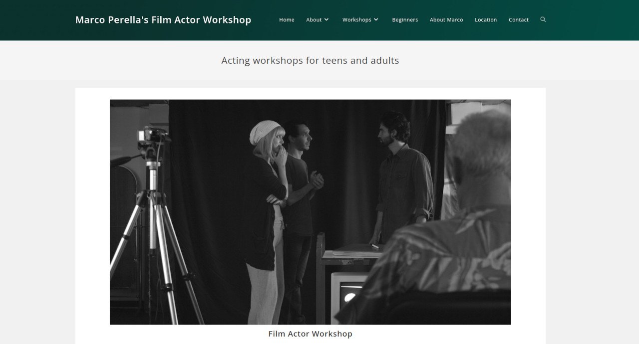 Actor Workshop