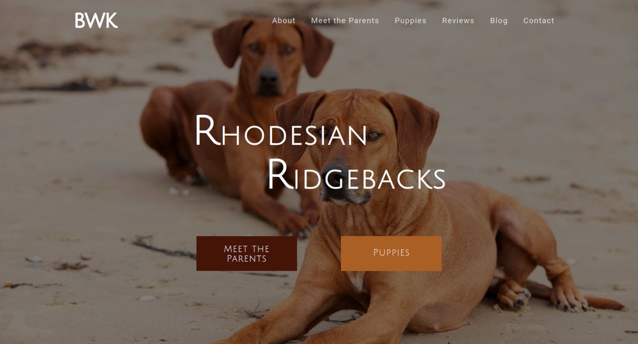 BWK Ridgebacks