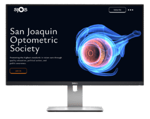 San Joaquin Optometric Society website